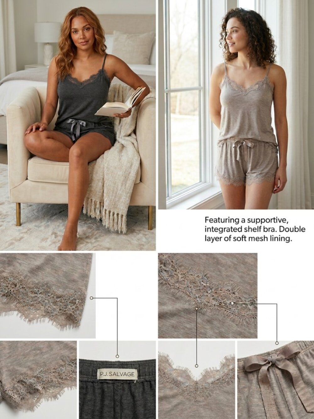Modal Basics Cami set - Picture 3 of 3